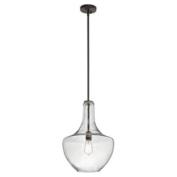 Kichler EVERLY KL-EVERLY-P-M-OZ Hanglamp 1x60W/E27
