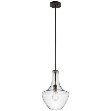 Kichler EVERLY KL-EVERLY-P-S-OZ Hanglamp 1x60W/E27