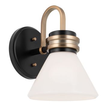 Kichler Farum KL-FARUM1-BK-CPZ Wandlamp 1x3W/G9 3000K 300lm IP44