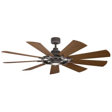 Kichler Gentry KLF-GENTRY-65-WZ Ventilateur 1x14W/LED 3000K 1300 lm IP20