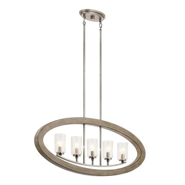 Kichler Grand Bank KL-GRAND-BANK5 Hanglamp 5x60W/E14 IP20