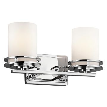 Kichler HENDRIK KL-HENDRIK2-BATH Applique murale 2x3,5W/G9 2x320LM IP44