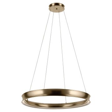 Kichler Larousse KL-LAROUSSE-LED-L-CPZ Hanglamp 103W/LED 2600K 1798lm