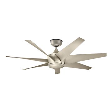 Kichler LEHR KLF-LEHR2-54-AS Ventilateur IP44