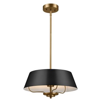 Kichler Luella KL-LUELLA-3P-BKB Hanglamp 3x40W/E14 IP20