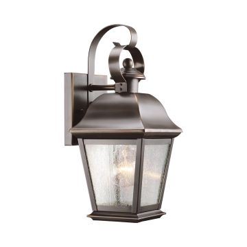 Kichler Mount Vernon KL-MOUNT-VERNON2-S-OZ Wandlamp 1x60W/E27 ip44