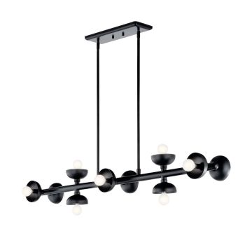 Kichler Palta KL-PALTA-LP10-BK Hanglamp 10x40W/E14 IP20