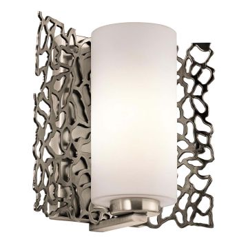 Kichler SILVER CORAL KL-SILVER-CORAL1 Wandlamp 1x60W/E27