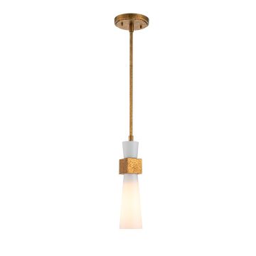 Elstead Lighting Kristy KRISTY-MP-DG-OPAL Hanglamp 1x40W/E27 IP20