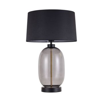 Light Prestige Amur LP-919/1T smoked Lampe de table 1x15W/E27 IP20