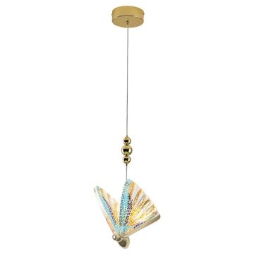 Light Prestige Mariposa LP-1715/1P color Suspension lumineuse 1x8W/LED 3000K|4000K|6000K IP20