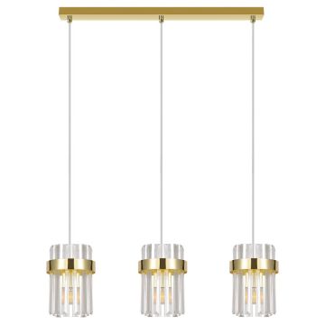 Light Prestige Vetro LP-2910/3L GD Hanglamp 3x10W/E14 IP20