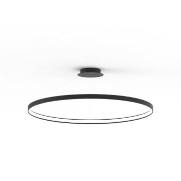 Zuma Line CIRCLE LA0722/1 - BK Suspension lumineuse 1x70W/LED 3000K 7820LM