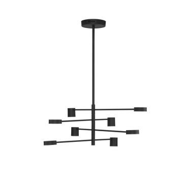 Nova Luce NORDIK 9080122 Lampe de plafond 8x40W/led 3000k IP20 8x690lm