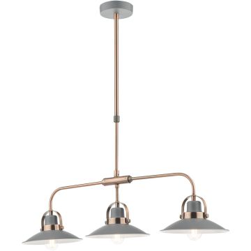 Dar Lighting Liden LID0339 Lampe de plafond 3x40w/e14 ip20
