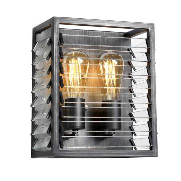 Elstead Lighting Louvre LOUVRE2 Applique murale 2x60W/E27