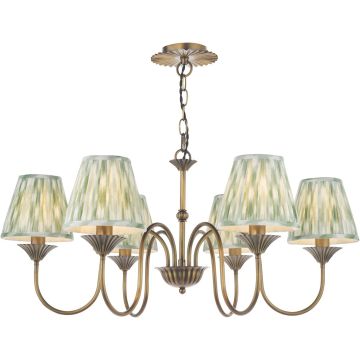 Dar Lighting Lydian LYD0663-IKA2624 Lustre 6x40w/E14
