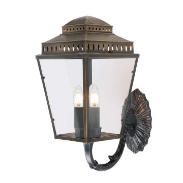 Elstead Lighting MANSION HOUSE MANSION-HOUSE-WB1-BR Applique murale 3x60W/E14 IP44
