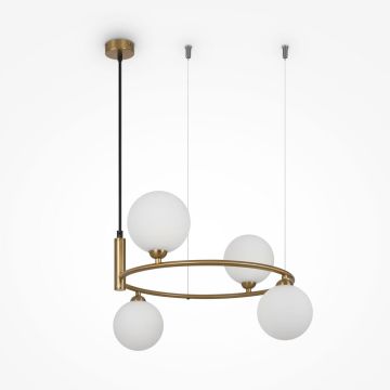 Maytoni RING MOD013PL-04BS1 Hanglamp 4x25W/G9 IP20