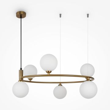 Maytoni RING MOD013PL-06BS1 Hanglamp 6x25W/G9 IP20