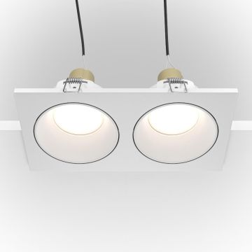 Maytoni ZOOM DL033-2-02W Inbouwspot 2x50W/GU10 IP65