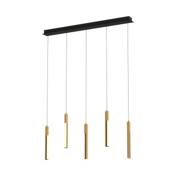 Zuma Line ELIOT MD4768-5-3BMT Hanglamp 1x25W/LED 3000K 2900lm IP20