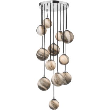 Dar Lighting MIKARA MIK6350 Suspension lumineuse 12x5W/G9