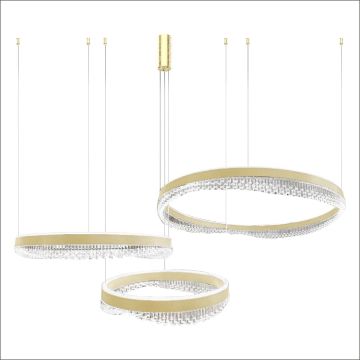 Milagro PRECIOSA ML1001 Hanglamp 3x158W/LED 4000K 10100lm IP20