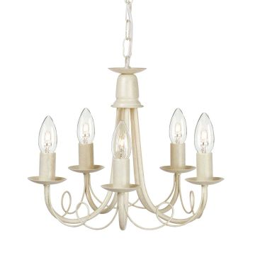 Elstead Lighting MINSTER MN5-IV-GOLD Lustre 5x60W/E14