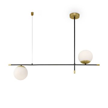 Maytoni NOSTALGIA MOD048PL-02G Suspension lumineuse 2x40W/E14