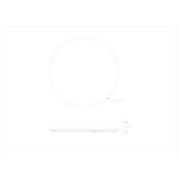 Zuma Line NADI MS724-R500-GD Plafondlamp 1x50W/LED 3000-6000k 2400lm ip44