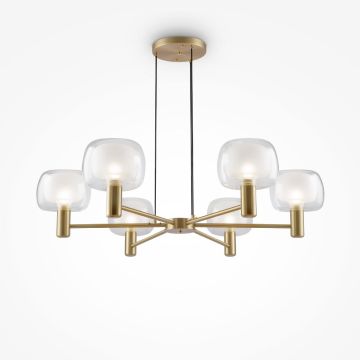 Maytoni VISION MOD411PL-06G Hanglamp 6x60W/E14 IP20