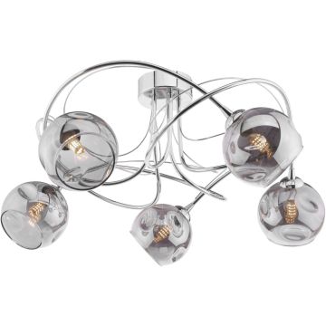 Dar Lighting Onawa ONA5450-15 Lampe de plafond 5x40w/g9 ip20