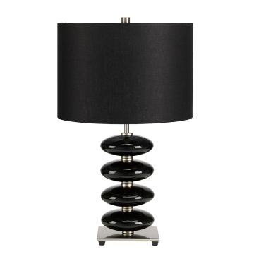 Elstead Lighting ONYX ONYX-TL-BLK Tafellamp 1x60W/E27