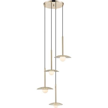 Zuma Line NICOSIA P0600-04E-F7AA Suspension lumineuse 4x28W/G9 ip20