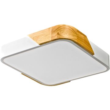 Italux Santer PLF-13187-WH-WO Plafondlamp 1x24W/LED 3000K 2400lm IP20