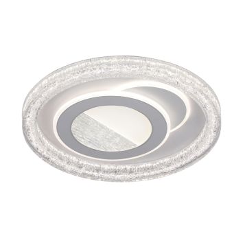 Italux Tempio PLF-54182R-WH Plafondlamp 1x55W/LED 3000K|4000K|6500K 6875lm IP20