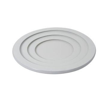 Light Prestige Alune LP-3009/1C WH round Plafondlamp 1x50W/LED 3000K|4000K|6000K 5968lm IP20