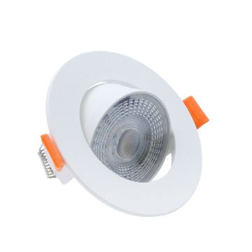 Light Prestige Plus LP-1506/1RS WH Inbouwspot 1x7W/LED 3000K|4000K|6000K 622lm IP20