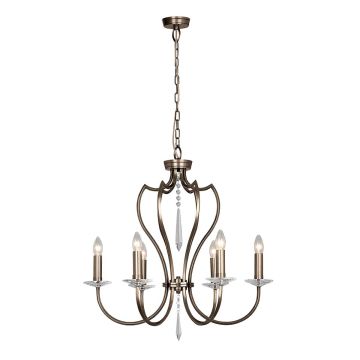 Elstead Lighting PIMLICO PM6-DB Kroonluchter 6x60W/E14