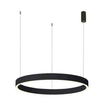 Italux Brasco PND-56215-080RPP-BK-3KS4K-TRDIMM Suspension lumineuse 1x60W/LED 3000K|4000K 4500lm IP20