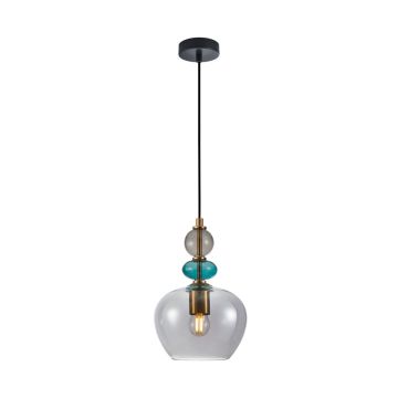 Italux Busco PND-30263-1A-BRO-SG Hanglamp 1x40W/E27 IP20