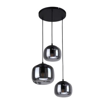 Italux Calto PND-67705-3-BK-SG Hanglamp 3x40W/E27 IP20