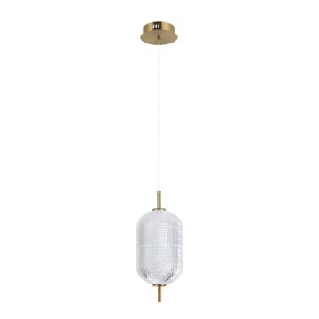 Italux Corado PND-81438-1B-GD Suspension lumineuse 1x10W/LED 3000K 1050lm IP20