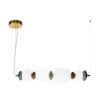 Italux Evans PND-94981-4A-GD Suspension lumineuse 1x22W/LED 3000K 2660lm IP20