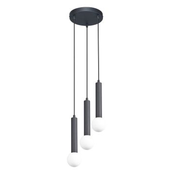 Italux Filano PND-33574-3-BK Hanglamp 3x5W/G9 IP20