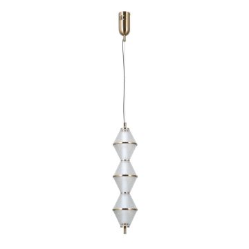 Italux Fuente PND-34395-3V-HBR Hanglamp 3x15W/LED 3000K 1108lm IP20