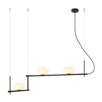 Italux KERNIO PND-357783-BK+W Suspension lumineuse 3x25W/G9 IP20