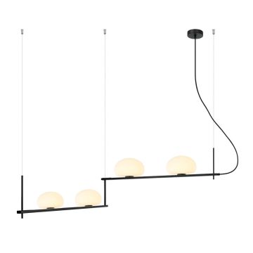 Italux KERNIO PND-357784-BK+W Suspension lumineuse 4x25W/G9 IP20