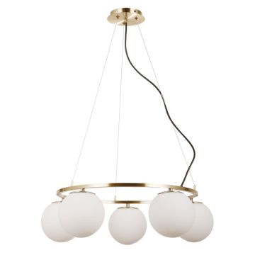 Italux LAROSA PND-33453-5-ABR Hanglamp 5x5W/E27 IP20